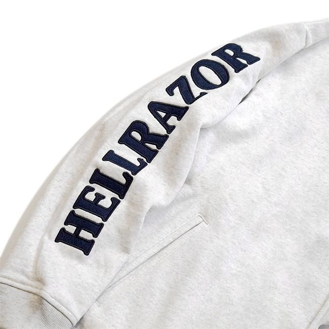 HELLRAZOR CITY SQUAD SNAP JACKET / GREY (ヘルレイザー