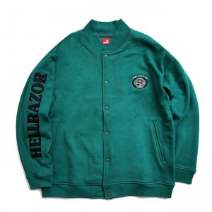 <img class='new_mark_img1' src='https://img.shop-pro.jp/img/new/icons5.gif' style='border:none;display:inline;margin:0px;padding:0px;width:auto;' />HELLRAZOR CITY SQUAD SNAP JACKET / GREEN (إ쥤 ॸ㥱å)
