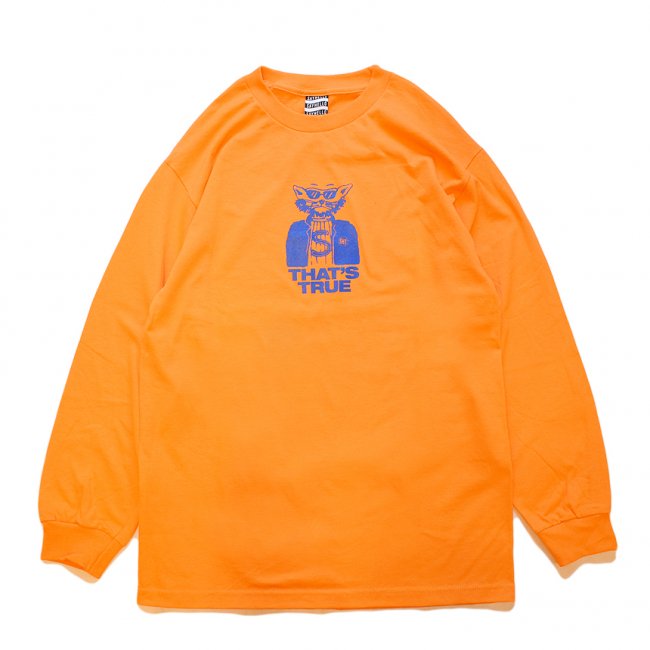 SAYHELLO STAND UP L/S TEE / ORANGE (セイハロー ロングスリーブTシャツ/ロンT)