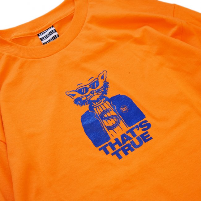 SAYHELLO STAND UP L/S TEE / ORANGE (セイハロー ロングスリーブT