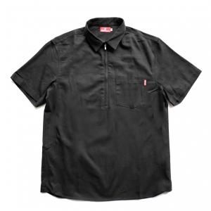 HELLRAZOR STRIPED POLO SHIRT / BLACK (ヘルレイザー
