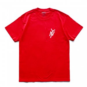<img class='new_mark_img1' src='https://img.shop-pro.jp/img/new/icons5.gif' style='border:none;display:inline;margin:0px;padding:0px;width:auto;' />5BORO NY MONOGRAM TEE / RED (ファイブボロ/Tシャツ)