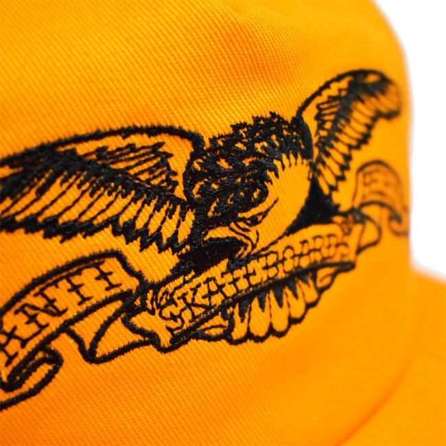 ANTIHERO BASIC EAGLE 5PANEL CAP / ORANGE (アンチヒーロー/ キャップ)