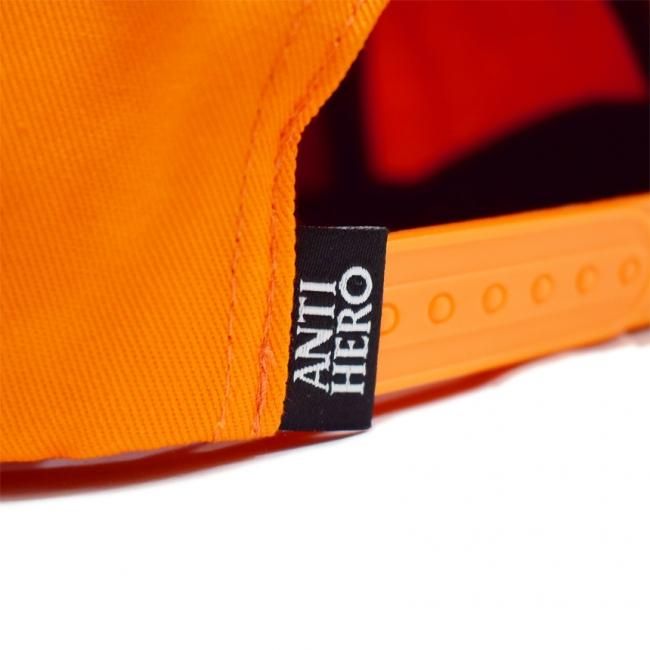 ANTI HERO トラッカーキャップ 紺/黄色 ANTIHERO LAS PATINERS TRUCKER HAT CAP BLACK/GOLD アンタイ