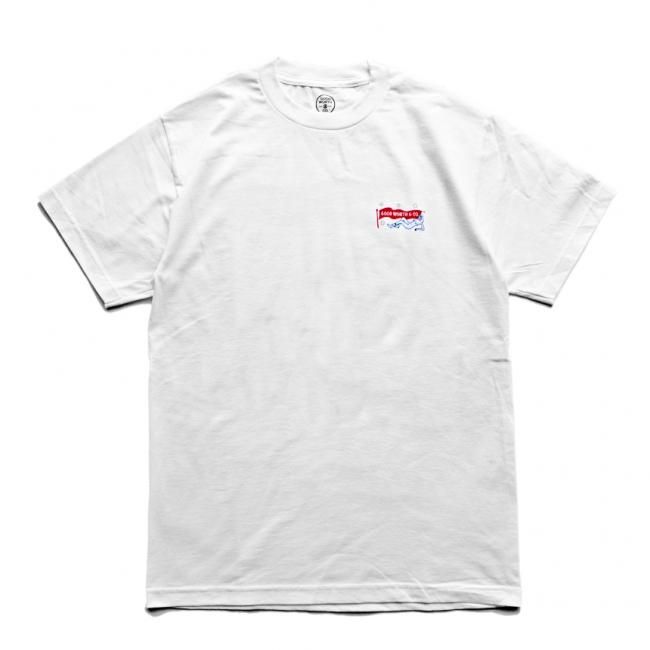 Good Worth & Co. LOGO TEE / WHITE (グッドワース Tシャツ 