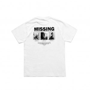 <img class='new_mark_img1' src='https://img.shop-pro.jp/img/new/icons5.gif' style='border:none;display:inline;margin:0px;padding:0px;width:auto;' />HORRIBLE'S PROJECT MISSING T-SHIRT /  (ホリブルズ プロジェクト Tシャツ)
