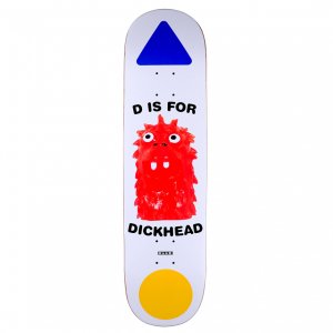 <img class='new_mark_img1' src='https://img.shop-pro.jp/img/new/icons5.gif' style='border:none;display:inline;margin:0px;padding:0px;width:auto;' />QUASI Rizzo 'Dickhead' DECK/ 8.25 x 32.125 (クアジ スケートデッキ)
