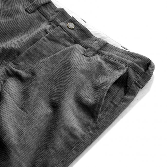 THEORIES STAMP WORK CORDS PANT / PEWTER （セオリーズ コーデュロイ