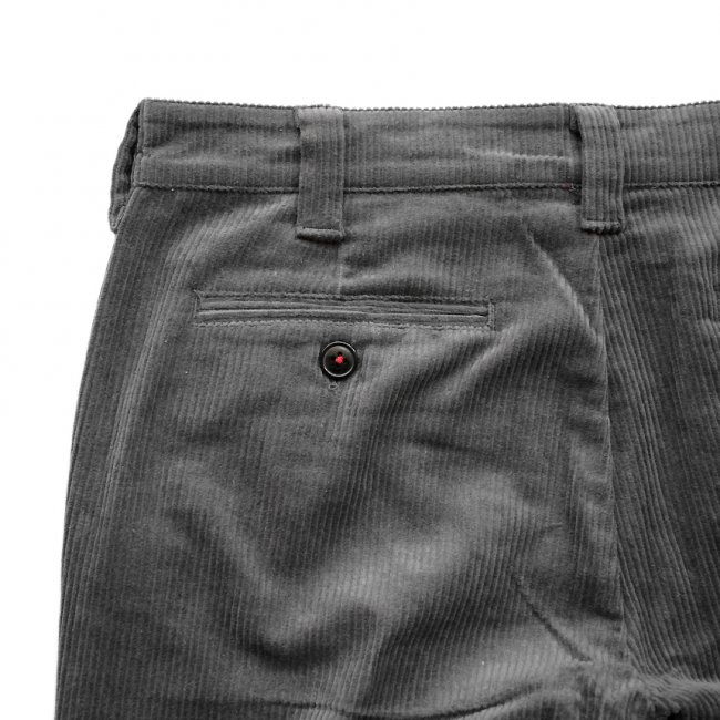 THEORIES STAMP WORK CORDS PANT / PEWTER （セオリーズ コーデュロイ