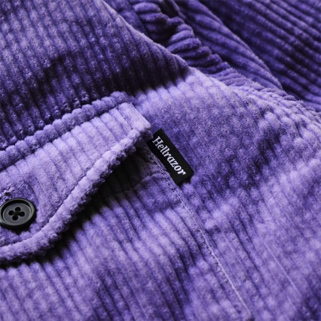 HELLRAZOR CORDUROY SHIRT JACKET / PURPLE (ヘルレイザー