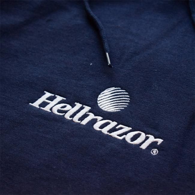 HELLRAZOR TRADEMARK LOGO HOODIE / NAVY (ヘルレイザー