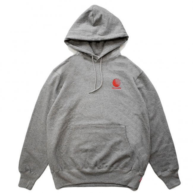 HELLRAZOR LOGO EMB HOODIE / GREY (ヘルレイザー パーカー/フーディ