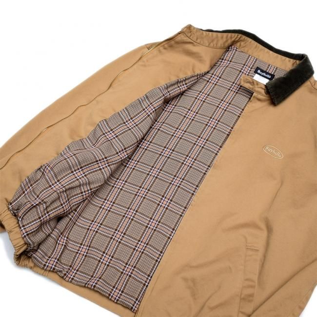 SAYHELLO CHECK LINER SWING TOP JACKET / KHAKI (セイハロー