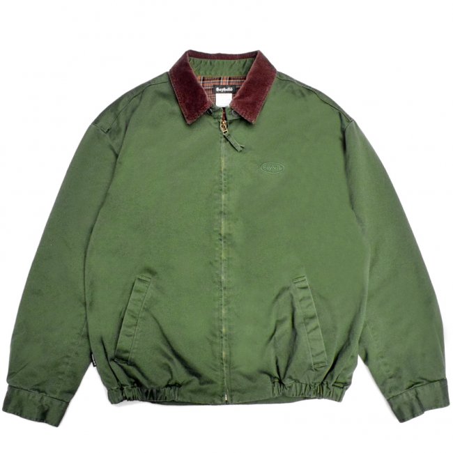 SAYHELLO CHECK LINER SWING TOP JACKET / OLIVE (セイハロー