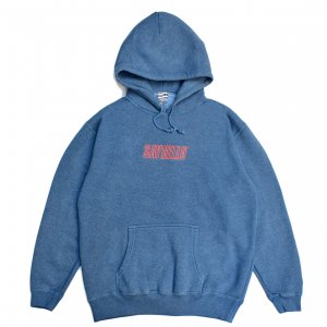 <img class='new_mark_img1' src='https://img.shop-pro.jp/img/new/icons5.gif' style='border:none;display:inline;margin:0px;padding:0px;width:auto;' />SAYHELLO FLAME LOGO EMBROIDERY PIGMENT DYED HOODIE / MID NIGHT (ϥ ѡ/å)