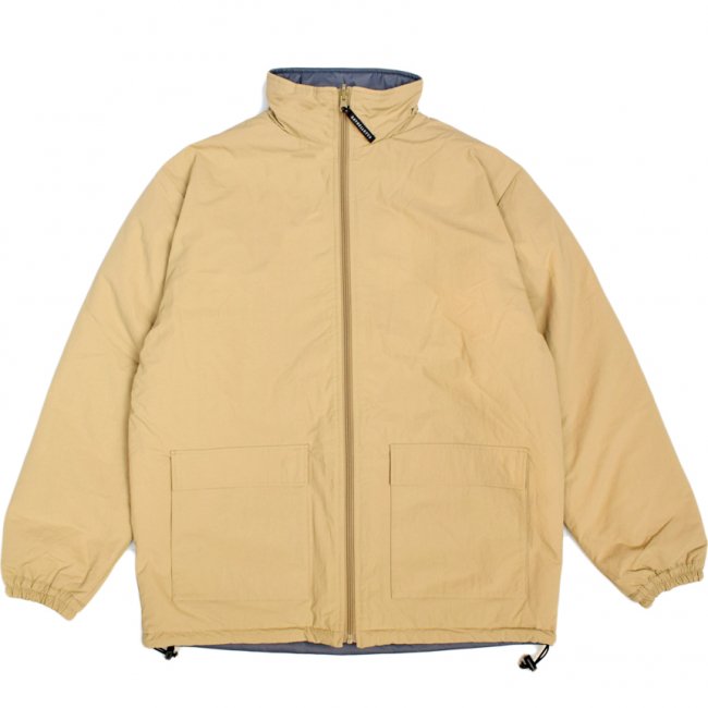 SAYHELLO REVERSIBLE JACKET / BEIGE×GREY (セイハロー コーデュロイジャケット/中綿ジャケット)