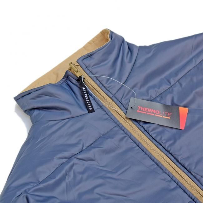 SAYHELLO REVERSIBLE JACKET / BEIGE×GREY (セイハロー
