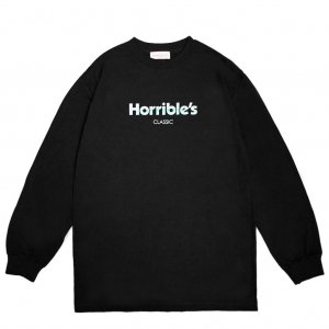 <img class='new_mark_img1' src='https://img.shop-pro.jp/img/new/icons5.gif' style='border:none;display:inline;margin:0px;padding:0px;width:auto;' />HORRIBLE'S MASTER L/S T-SHIRT / BLACK (ۥ֥륺 Ĺµ /󥰥꡼ T)