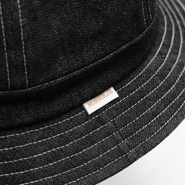 HORRIBLE'S DENIM BALL HAT / BLACK （ホリブルズ デニム ボール