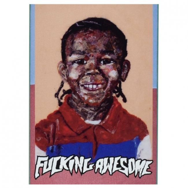FUCKING AWESOME ファッキンオーサム ハーフジップ ストライプ