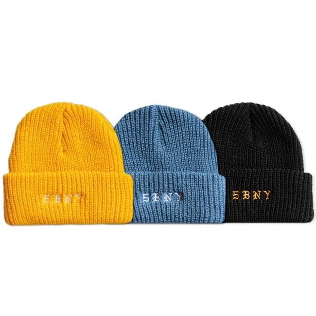 5BORO 5BNY BEANIE / (ファイブボロ ビーニー/ニットキャップ