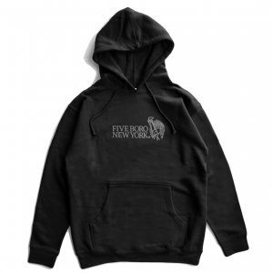 <img class='new_mark_img1' src='https://img.shop-pro.jp/img/new/icons5.gif' style='border:none;display:inline;margin:0px;padding:0px;width:auto;' />5BORO STILL STANDING PULLOVER HOODIE / BLACK (ファイブボロ/パーカー)