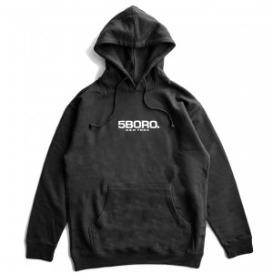 <img class='new_mark_img1' src='https://img.shop-pro.jp/img/new/icons5.gif' style='border:none;display:inline;margin:0px;padding:0px;width:auto;' />5BORO LOGO HOODIE / BLACK (ファイブボロ/パーカー)