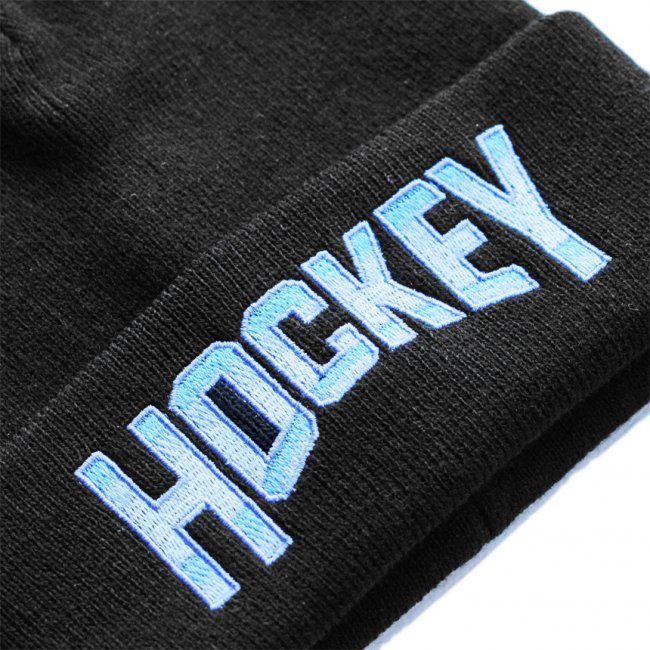 HOCKEY MAIN EVENT BEANIE / BLACK (ホッキー ビーニー/ニットキャップ