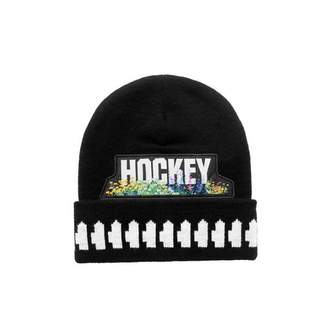 HOCKEY NEIGHBOR BEANIE / BLACK (ホッキー ビーニー/ニットキャップ