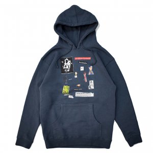 <img class='new_mark_img1' src='https://img.shop-pro.jp/img/new/icons5.gif' style='border:none;display:inline;margin:0px;padding:0px;width:auto;' />HOCKEY SUMMONED HOODIE / SLATE BLUE (ホッキー パーカー/スウェット)