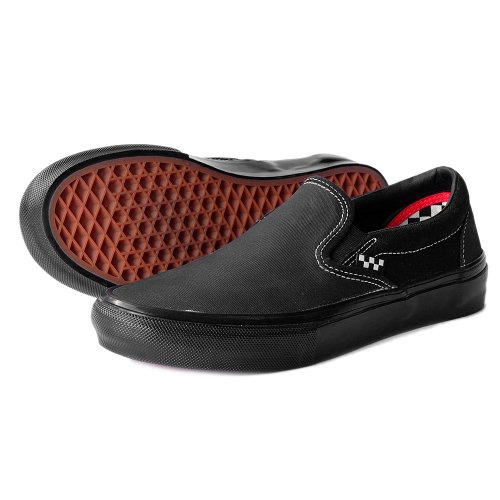 <img class='new_mark_img1' src='https://img.shop-pro.jp/img/new/icons5.gif' style='border:none;display:inline;margin:0px;padding:0px;width:auto;' />VANS SKATE SLIP ON / BLACKʥХ/  åݥ ˡ