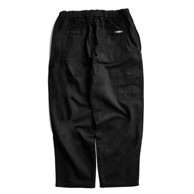 THEORIES STAMP LOUNGE PANT / BLACK（セオリーズ イージーパンツ