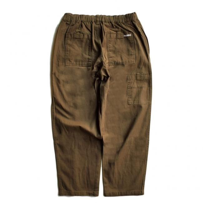 THEORIES STAMP LOUNGE PANT / BROWN（セオリーズ イージーパンツ 