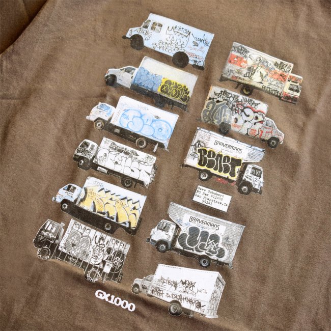 GX1000 BOX TRUCK TEE / CHOCOLATE