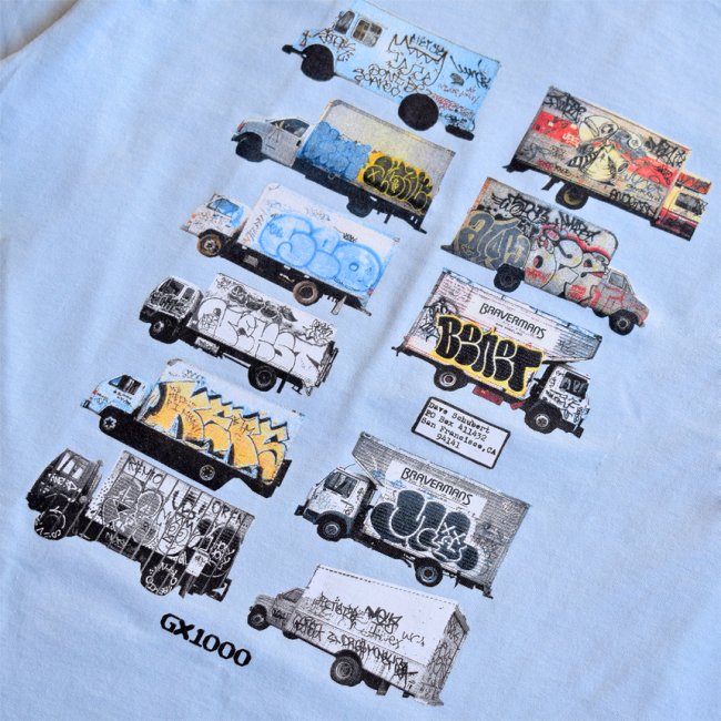 GX1000 BOX TRUCK TEE / POWDER BLUE