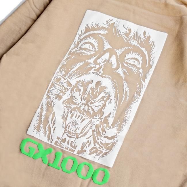 GX1000 BIPOLAR HOODIE / SAND STONE