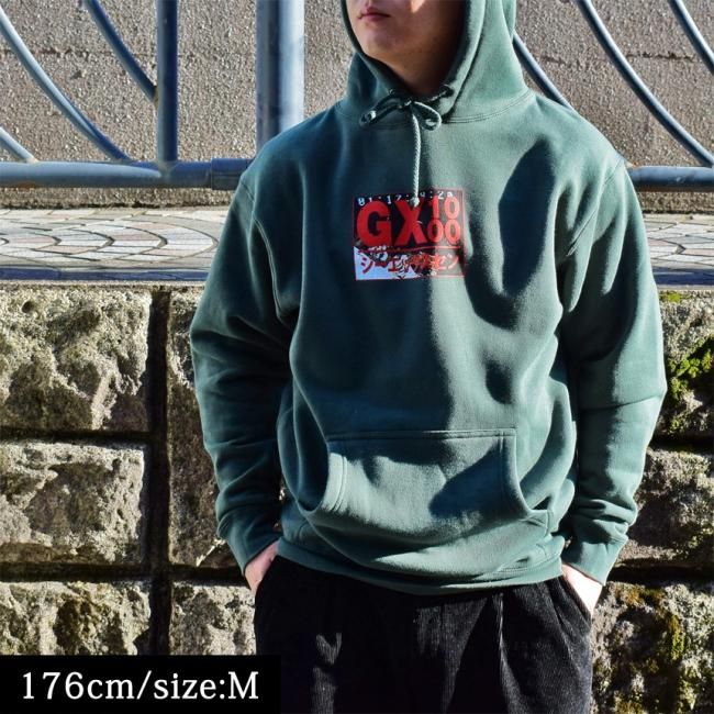 【初期】gx1000パーカー GX1000(ジーエックスセン) |GX1000 - OG LOGO HOODIE (Burgundy)