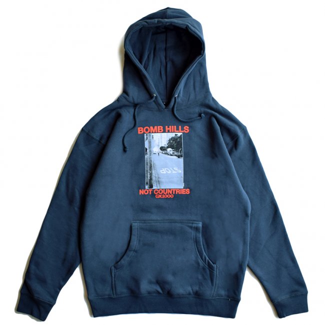 GX1000 BOMB HILLS HOODIE / SLATE (ジーエックスセン パーカー / スウェット)