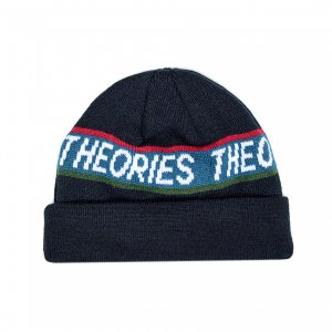 <img class='new_mark_img1' src='https://img.shop-pro.jp/img/new/icons5.gif' style='border:none;display:inline;margin:0px;padding:0px;width:auto;' />THEORIES STAMP BEANIE / DARK NAVY （セオリーズ ビーニー/ニットキャップ）