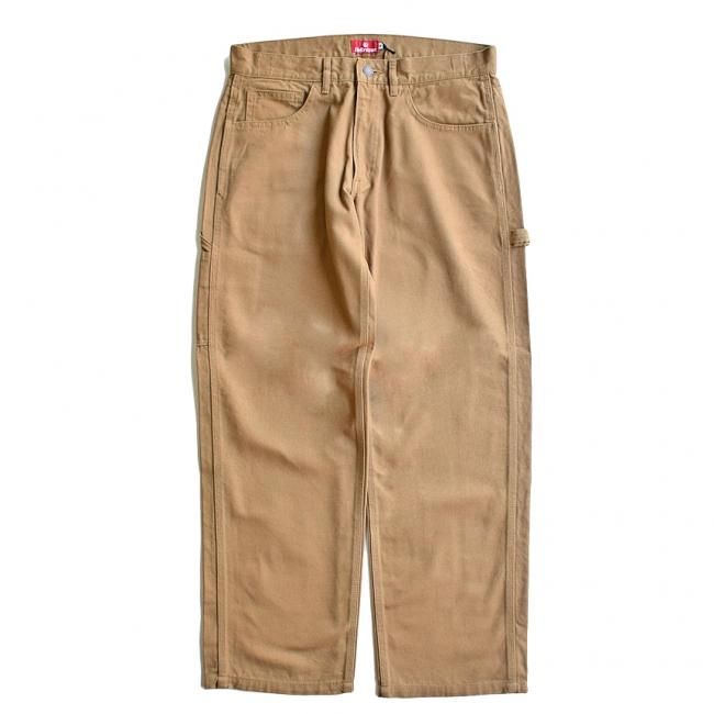 HELLRAZOR PLATINUM PAINTER PANTS / BEIGE BROWN (ヘルレイザー デニムペインターパンツ)