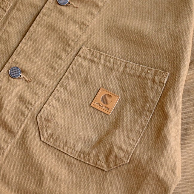 HELLRAZOR PLATINUM PAINTER JACKET / BEIGE BROWN (ヘルレイザー デニムカバーオールジャケット)