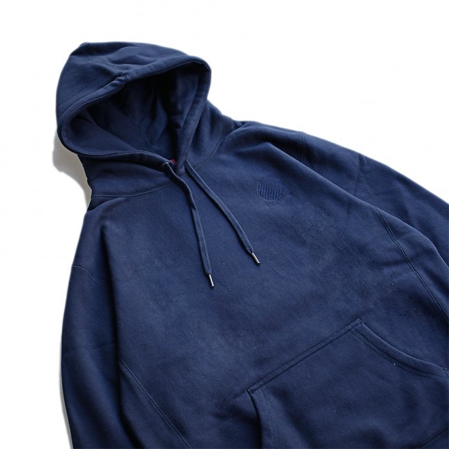 HELLRAZOR EMB LOGO HOODIE / NAVY (ヘルレイザー パーカー/フーディ)