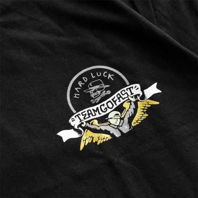 HARD LUCK SHINE LADY G TEE / BLACK (ハードラック Tシャツ
