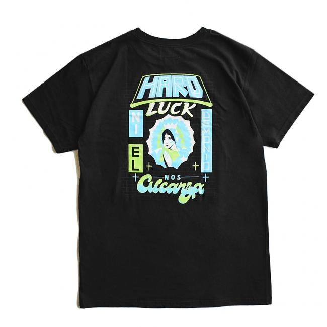 HARD LUCK ROTULO TEE / BLACK (ハードラック Tシャツ) - HORRIBLE'S