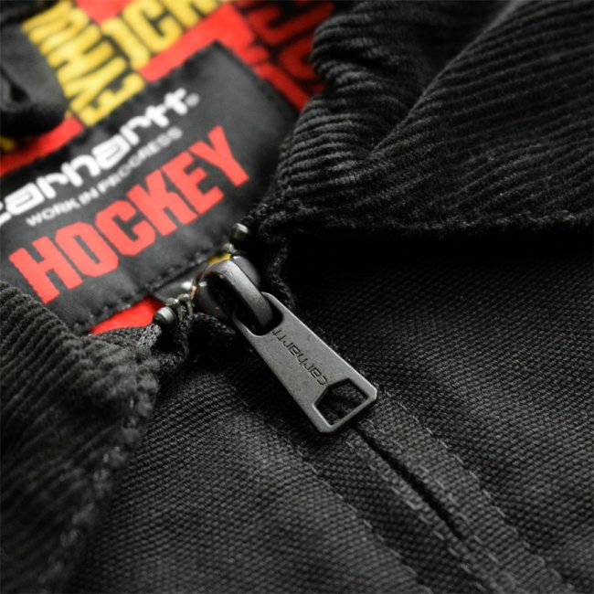 HOCKEY × CARHARTT WIP DETROIT JACKET / BLACK (ホッキー カーハート 