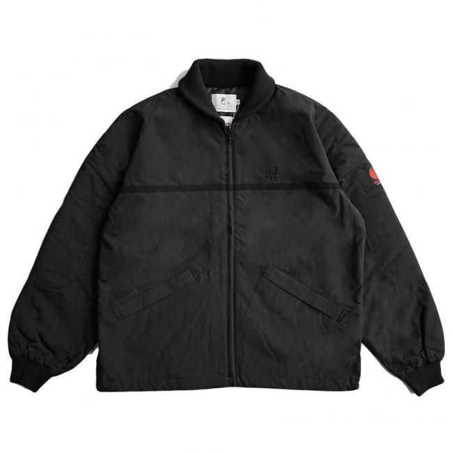 HELLRAZOR × FILA RUFF RIDE JACKET / BLACK ヘルレイザー × フィラ