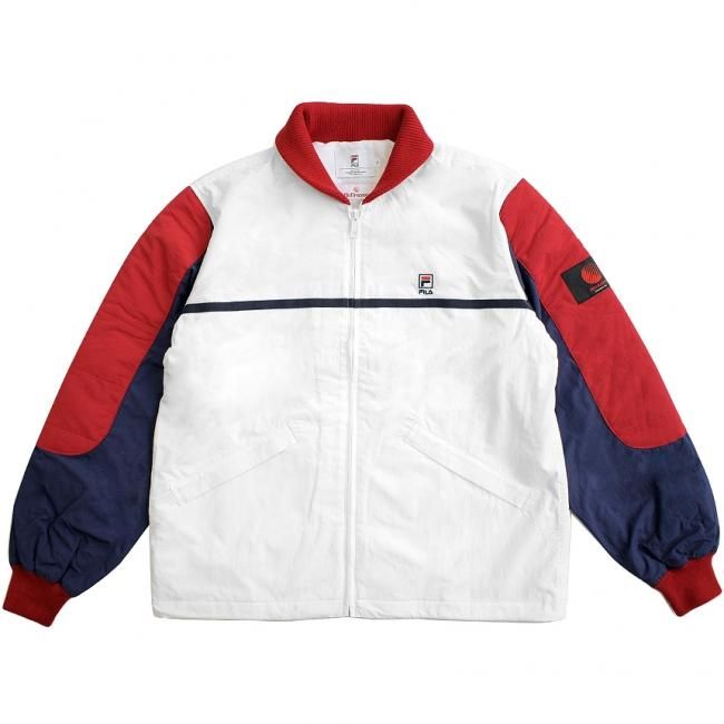 HELLRAZOR × FILA RUFF RIDE JACKET / WHITE (ヘルレイザー × フィラ