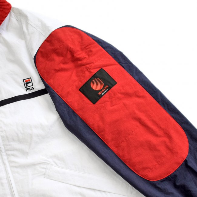 HELLRAZOR × FILA RUFF RIDE JACKET / WHITE (ヘルレイザー × フィラ