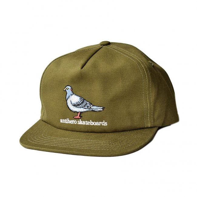 ANTIHERO LIL PIGEON 5PANEL CAP / OLIVE (アンチヒーロー/ キャップ)