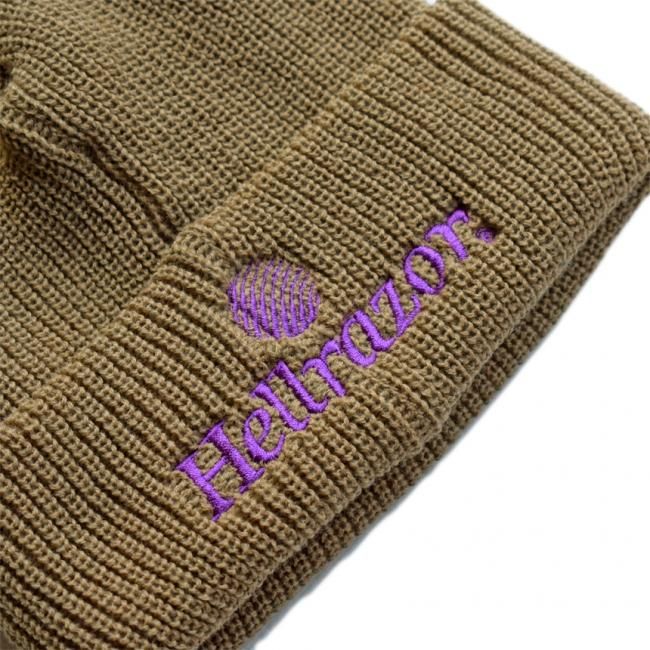 HELLRAZOR TRADEMARK CUFF KNIT CAP / COPPER (ヘルレイザー